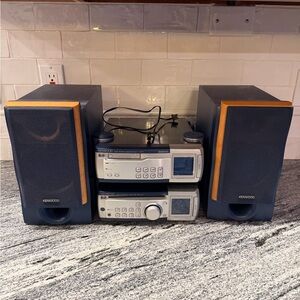 KENWOOD RD-VH7PC DM-VH7PC CD/MD Mini Component System